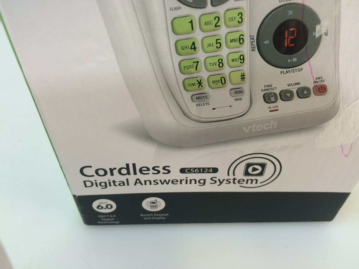 Selling Cordless Phone Vtech CS6124 Cordless Phone with Caller ID/Call Waiting Digital a