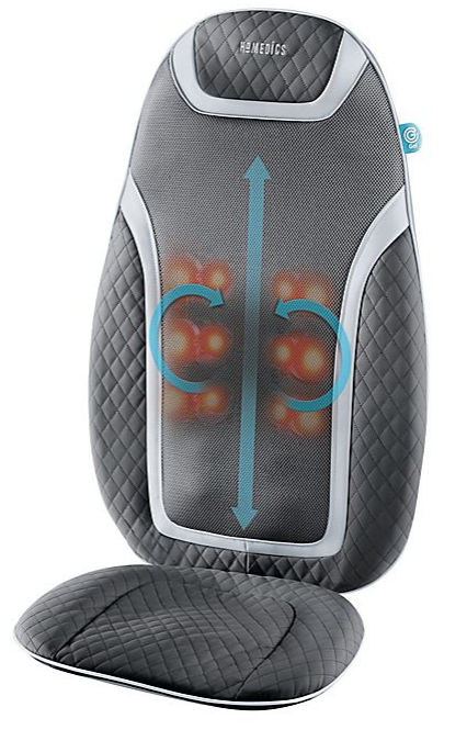 Gentle Touch Gel Shiatsu Massage Cushion with Heat - Homedics