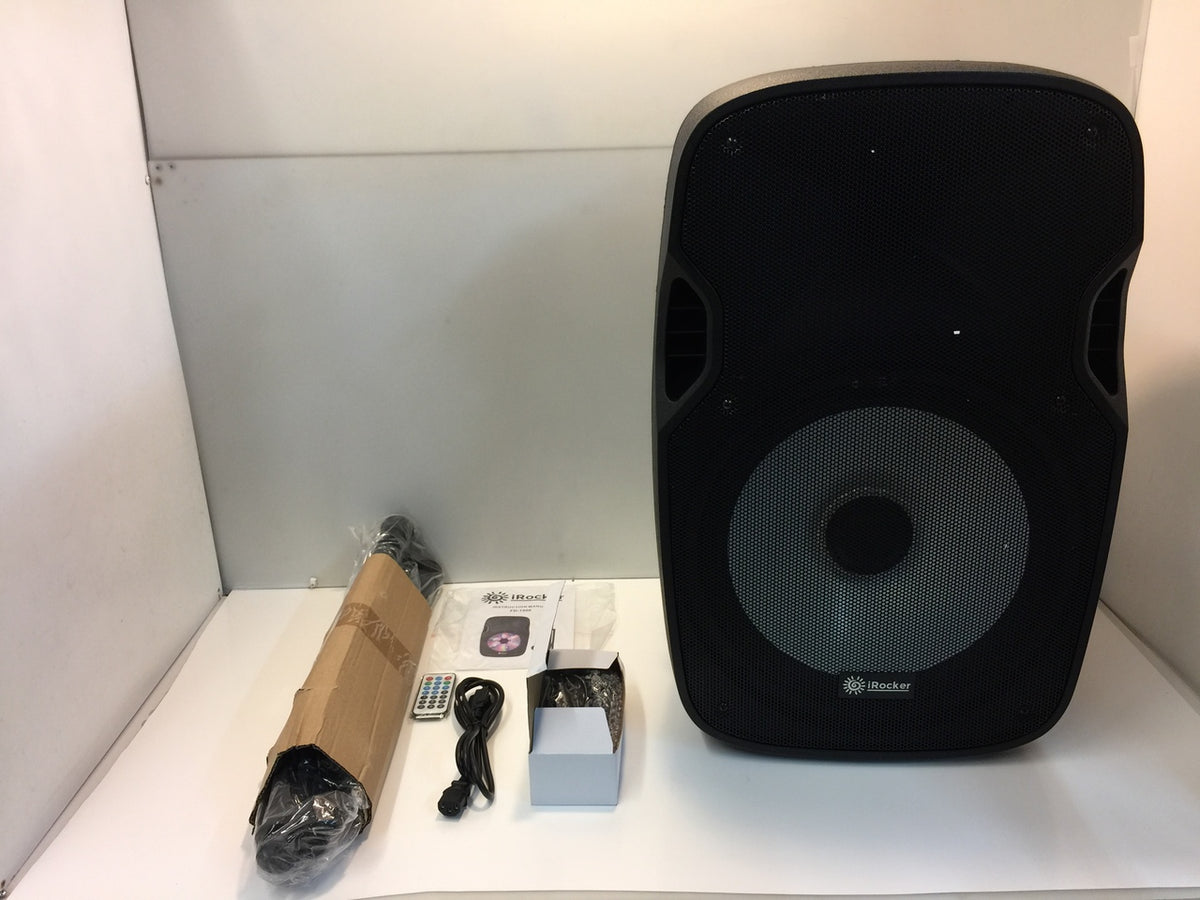 BriteLite iRocker FD1500 1500W Bluetooth Speaker with Mic, Stand NT