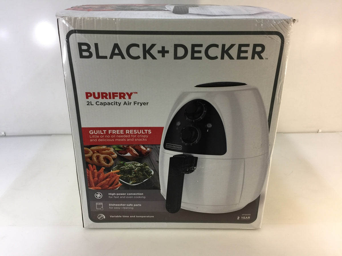 Black + Decker 2L Purifry Air Fryer 