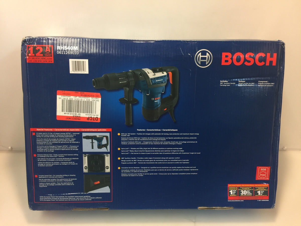 Bosch RH540M 12A 1 9 16