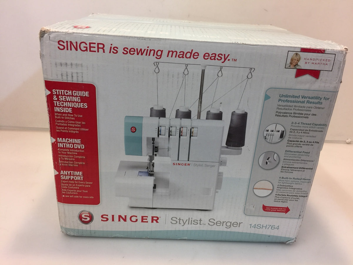 SINGER 14SH764 Stylist 4-3-2 Thread Serger 