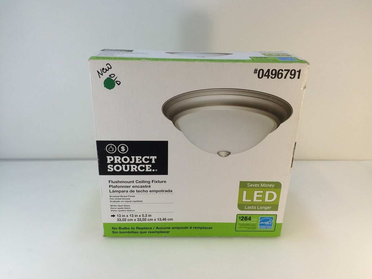 Project source online flushmount ceiling fixture