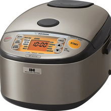 Load image into Gallery viewer, Zojirushi - 5.5 Cup Induction Heating Rice Cooker - Stainless Gray (NP-HCC10XH)
