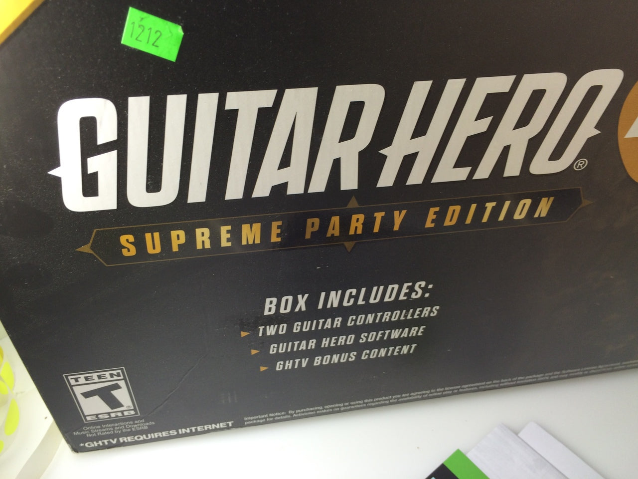  Guitar Hero Live Supreme Party Edition 2 Pack Bundle