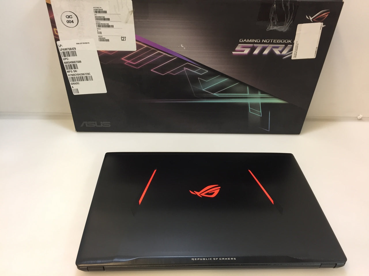 Laptop Asus ROG Strix GL753VD-DS71 17.3