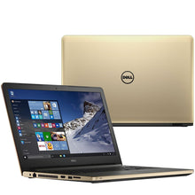 Load image into Gallery viewer, Laptop Dell Inspiron 17 5755 17.3&quot; AMD A6-7310 2.0Ghz 6GB 1TB Win 10, Gold
