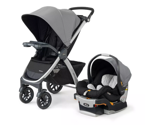 Chicco Bravo 3-in-1 Quick Fold Travel System - Camden