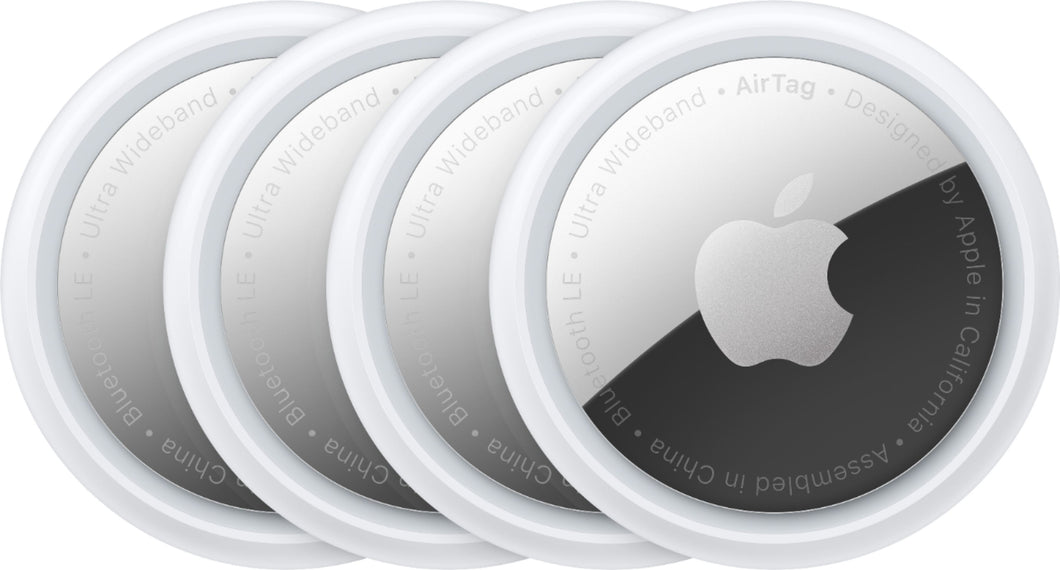 Apple - AirTag (4-Pack) - Silver (MX542AM/A)