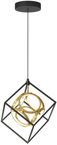 Artika PDT-ML Luxury 18-Watt Integrated Black LED Mini Pendant