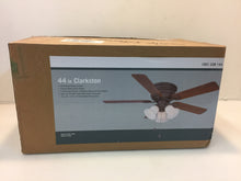 Load image into Gallery viewer, Clarkston 44&quot; Oil Rubbed Bronze Ceiling Fan w/ Light Kit CF544H-PEH 1001238144
