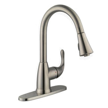 Load image into Gallery viewer, Glacier Bay 67551-0308D2 Market Pull-Down Sprayer Kitchen Faucet Brushed Nickel
