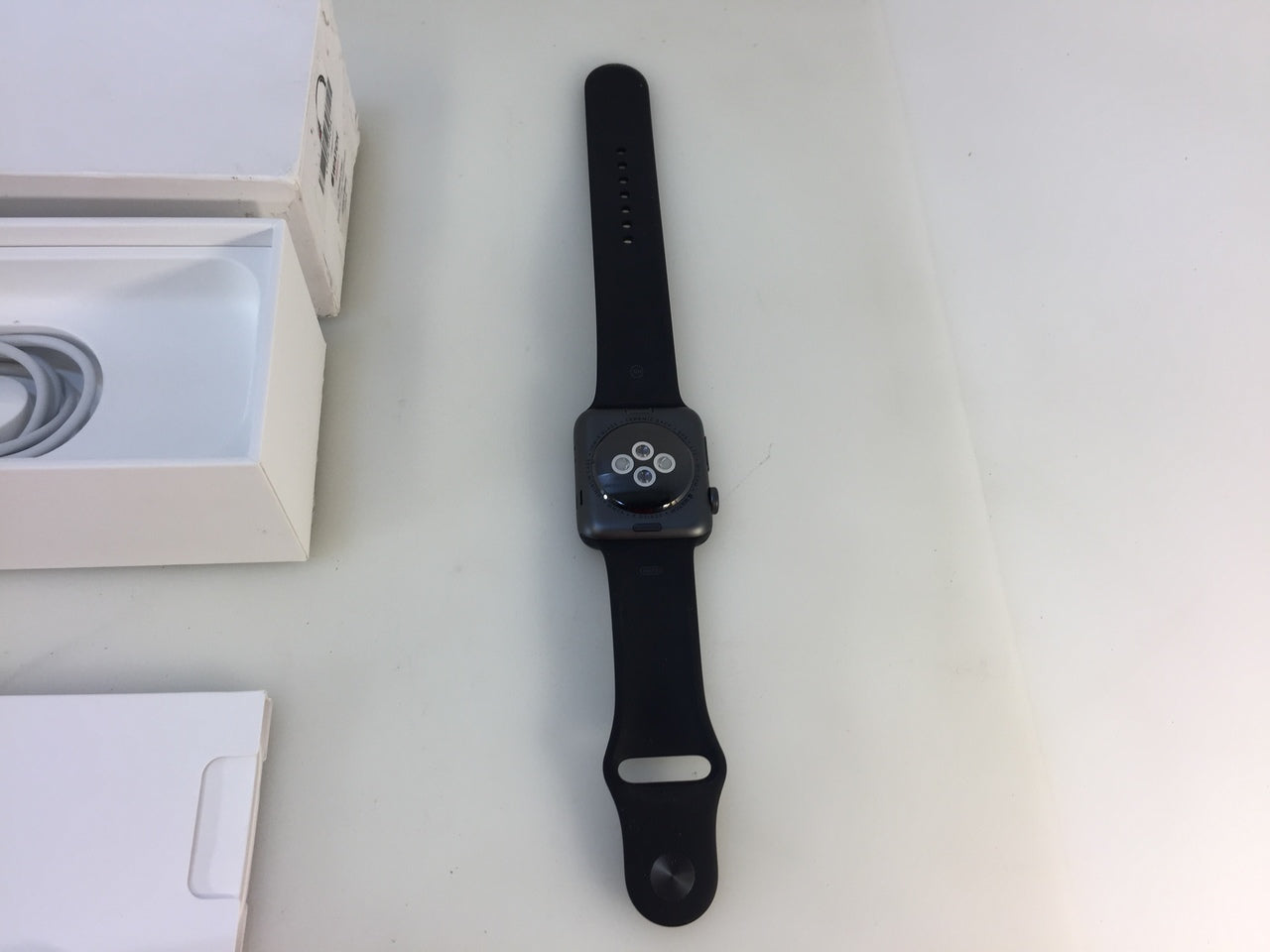 Fashion apple watch serie 3 space gray aluminium