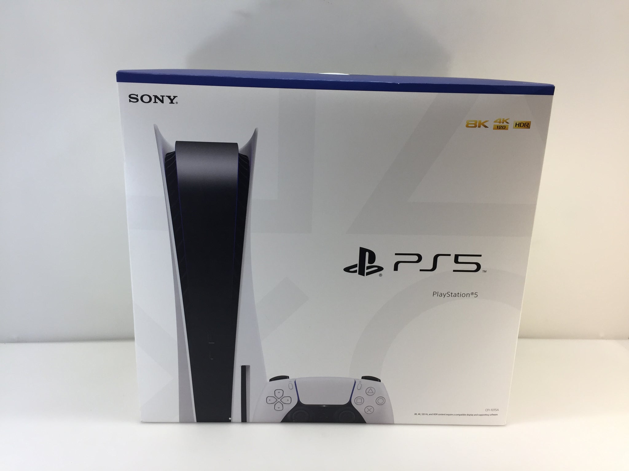 Sony PlayStation 5 PS5 Disc Version Blu-Ray Edition Console, Model:  CFI-1015A