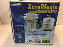 Load image into Gallery viewer, Watts ZRO-4 Zero-Waste Under Sink Reverse Osmosis Water Filtration System
