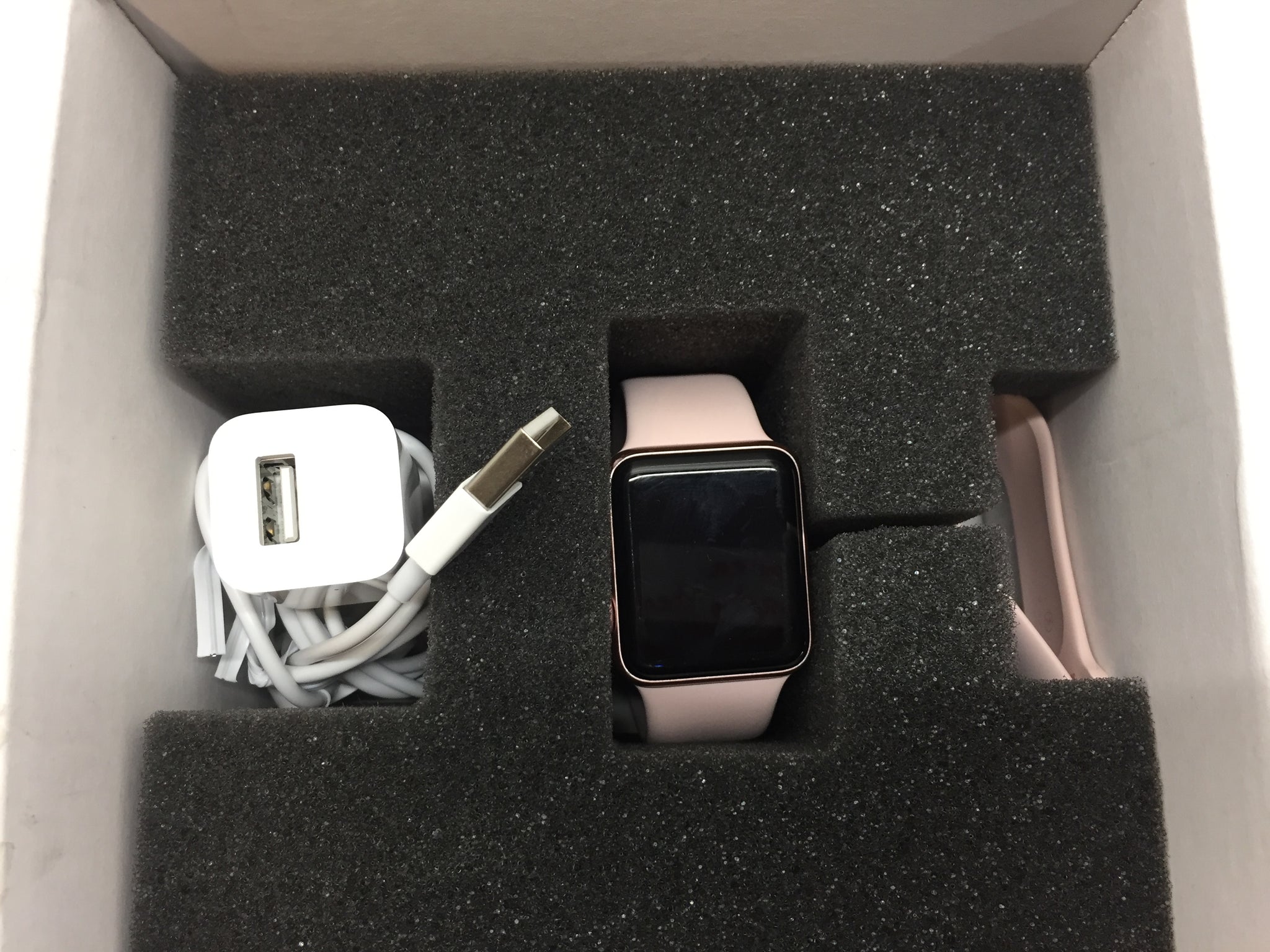Apple Watch Series 2 38mm Aluminum Case Pink Sport Band MNNY2LL/A