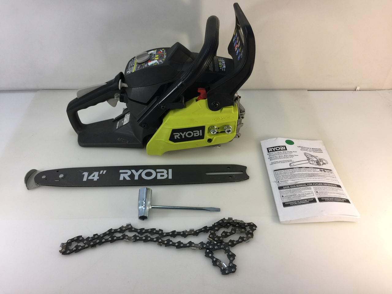 Ryobi ZRRY3714 Reconditioned 14 in. 37cc 2-Cycle Gas Chainsaw – NT ...