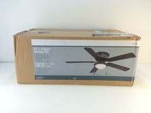 Load image into Gallery viewer, Hugger AL383-BK 52&quot; Black Ceiling Fan 704543
