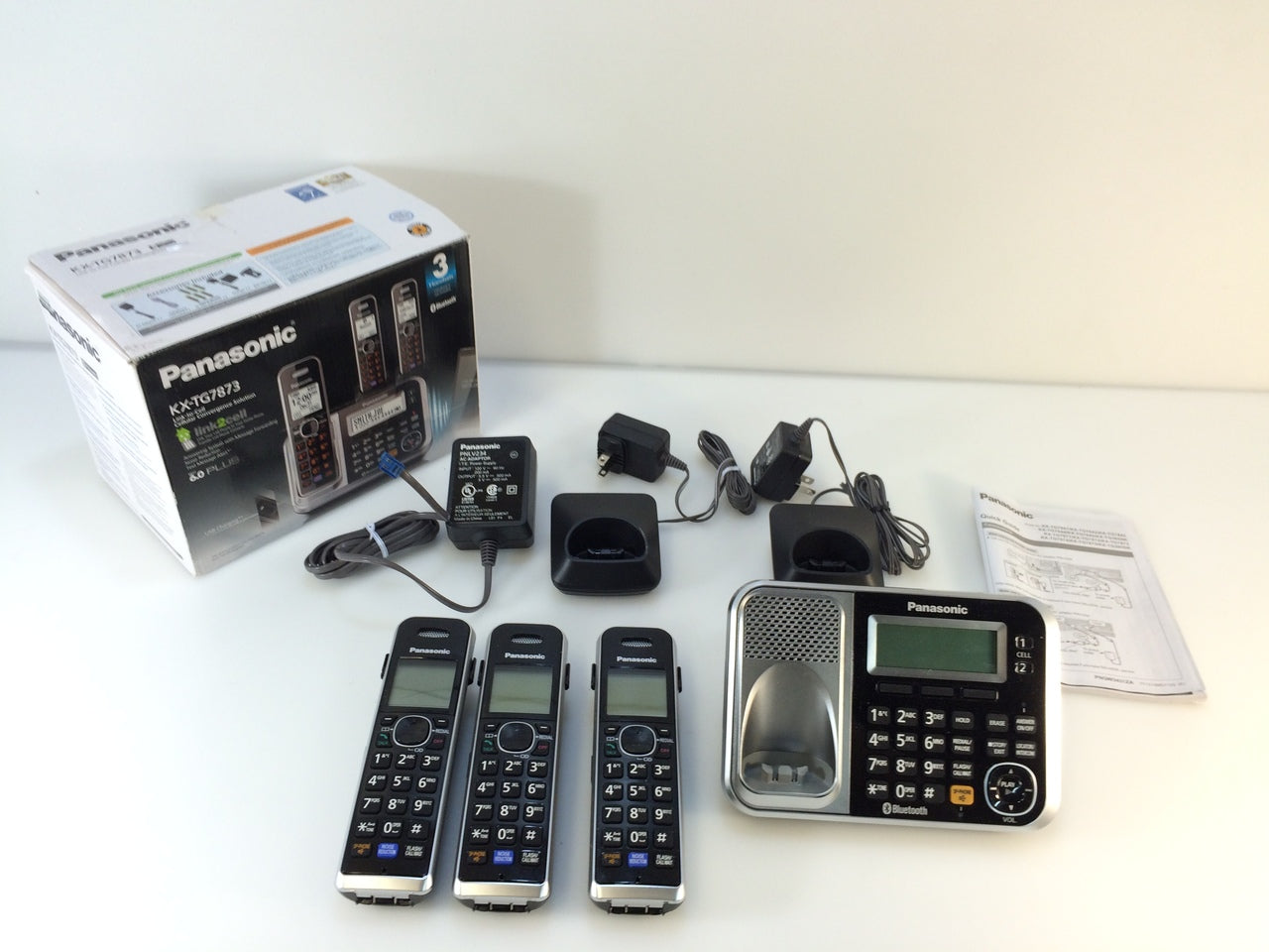 Panasonic Link2Cell Cordless Phone System with 3, Digital