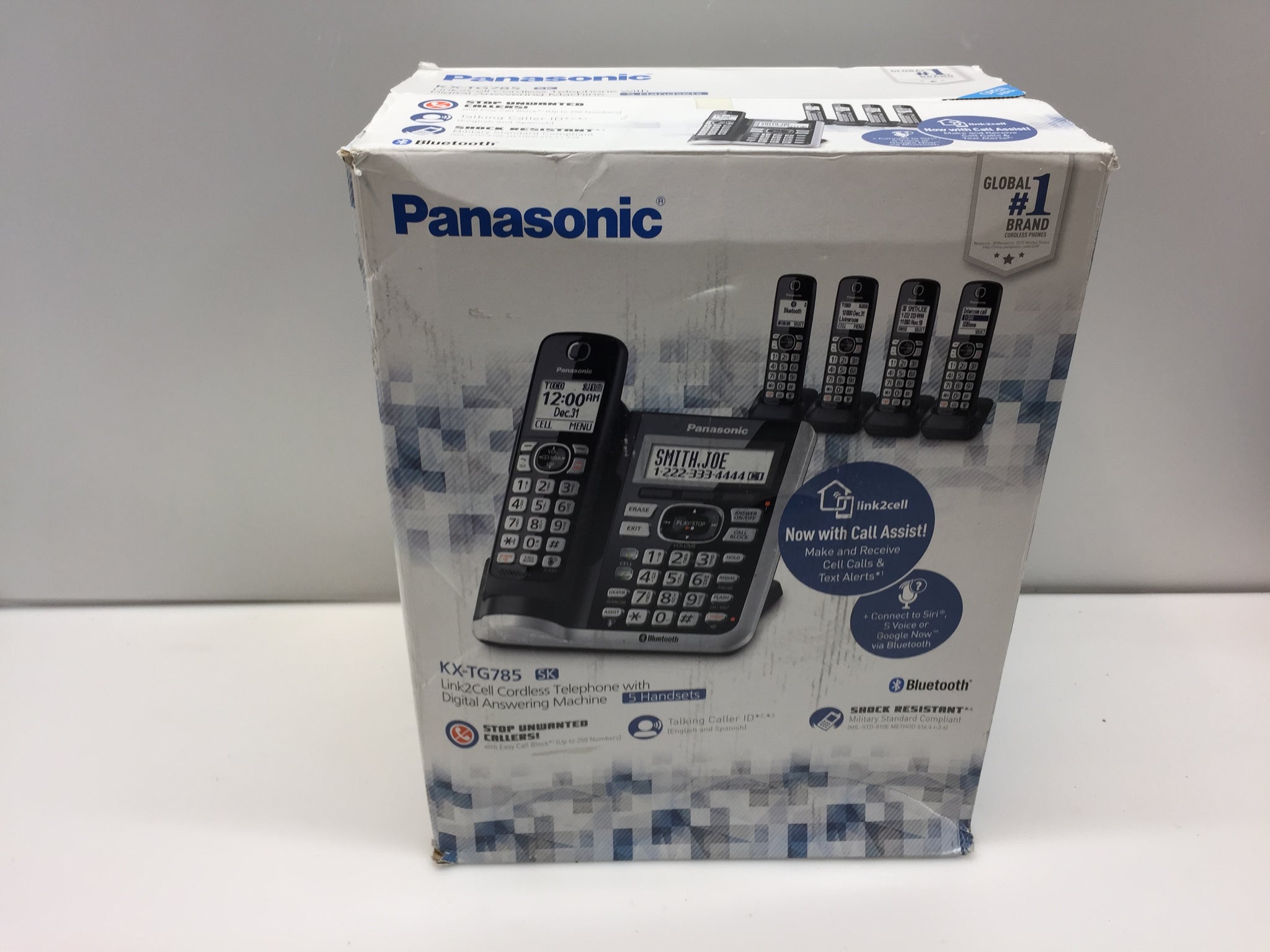 Panasonic KX-TG785 SK purchases cordless telephone