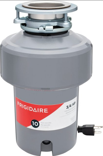 Frigidaire FF75DISPC1 3/4HP Corded Garbage Disposal - Gray