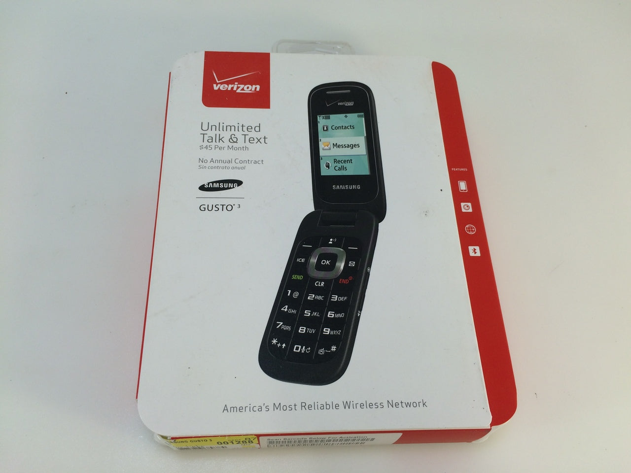 New! Samsung Gusto 3 Flip Cell deals Phone