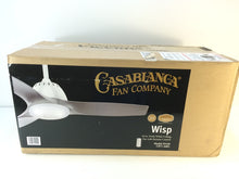 Load image into Gallery viewer, Casablanca 59149 Wisp 44 in. LED Indoor Fresh White Ceiling Fan
