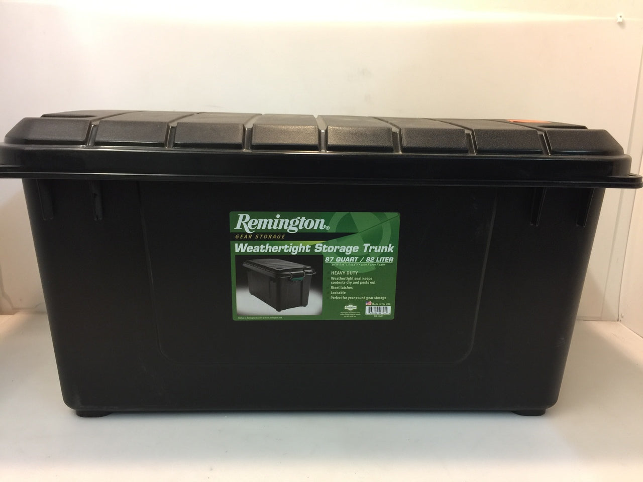 Remington Weathertight 82 qt Plastic Storage Tote & Reviews