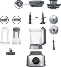 Load image into Gallery viewer, Ninja SS401 72 Oz Foodi Power Blender Ultimate System, Food Processor - Platinum
