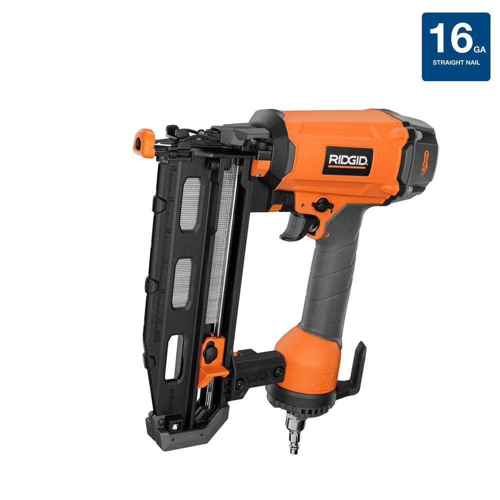 Ridgid R250SFE 16-Gauge 2-1/2 in. Finish Straight Nailer