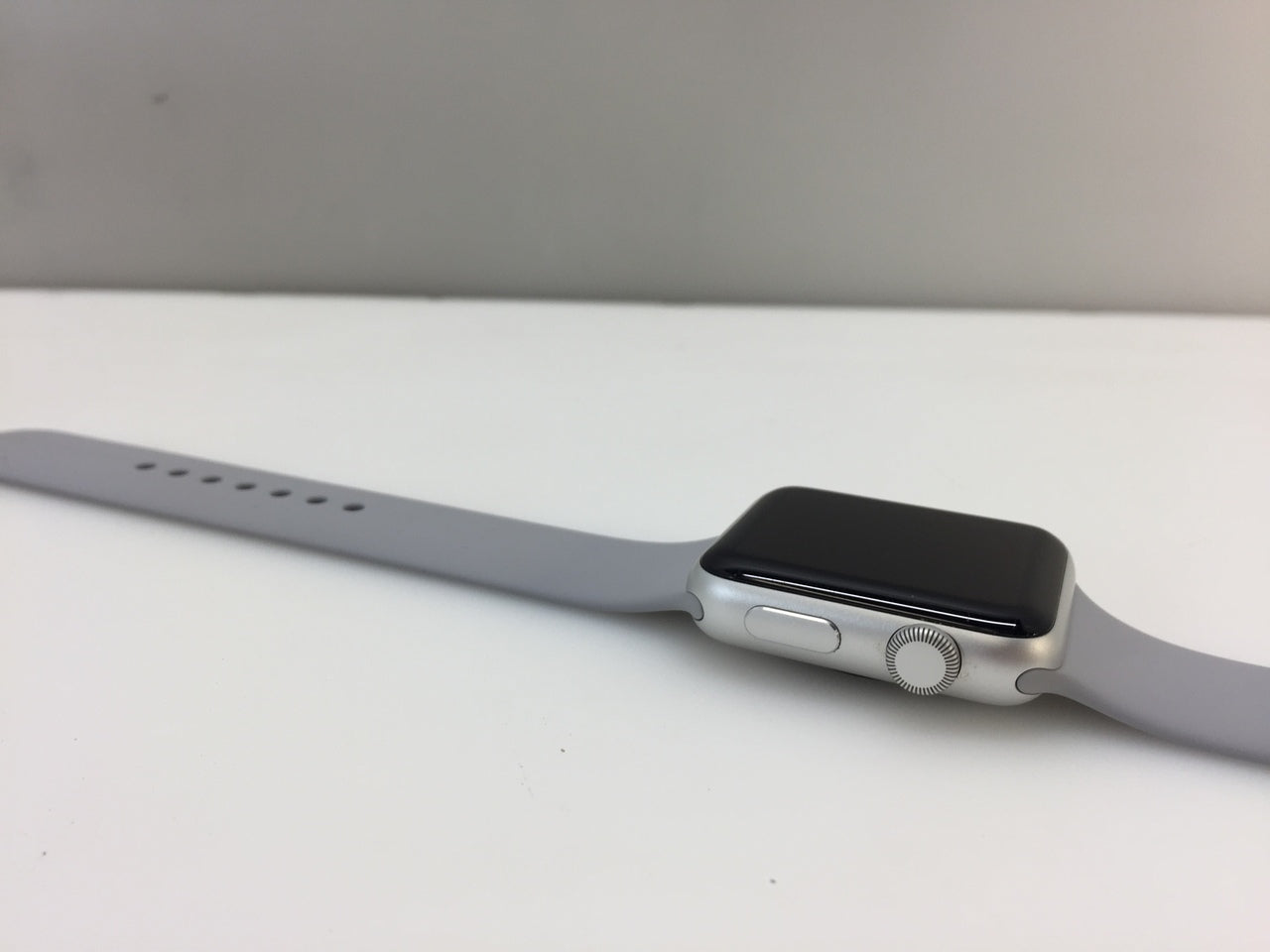 Watch series 3 silver hot sale aluminium sport band fog