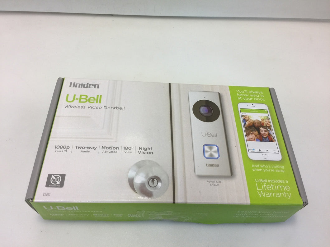 uniden wireless video doorbell