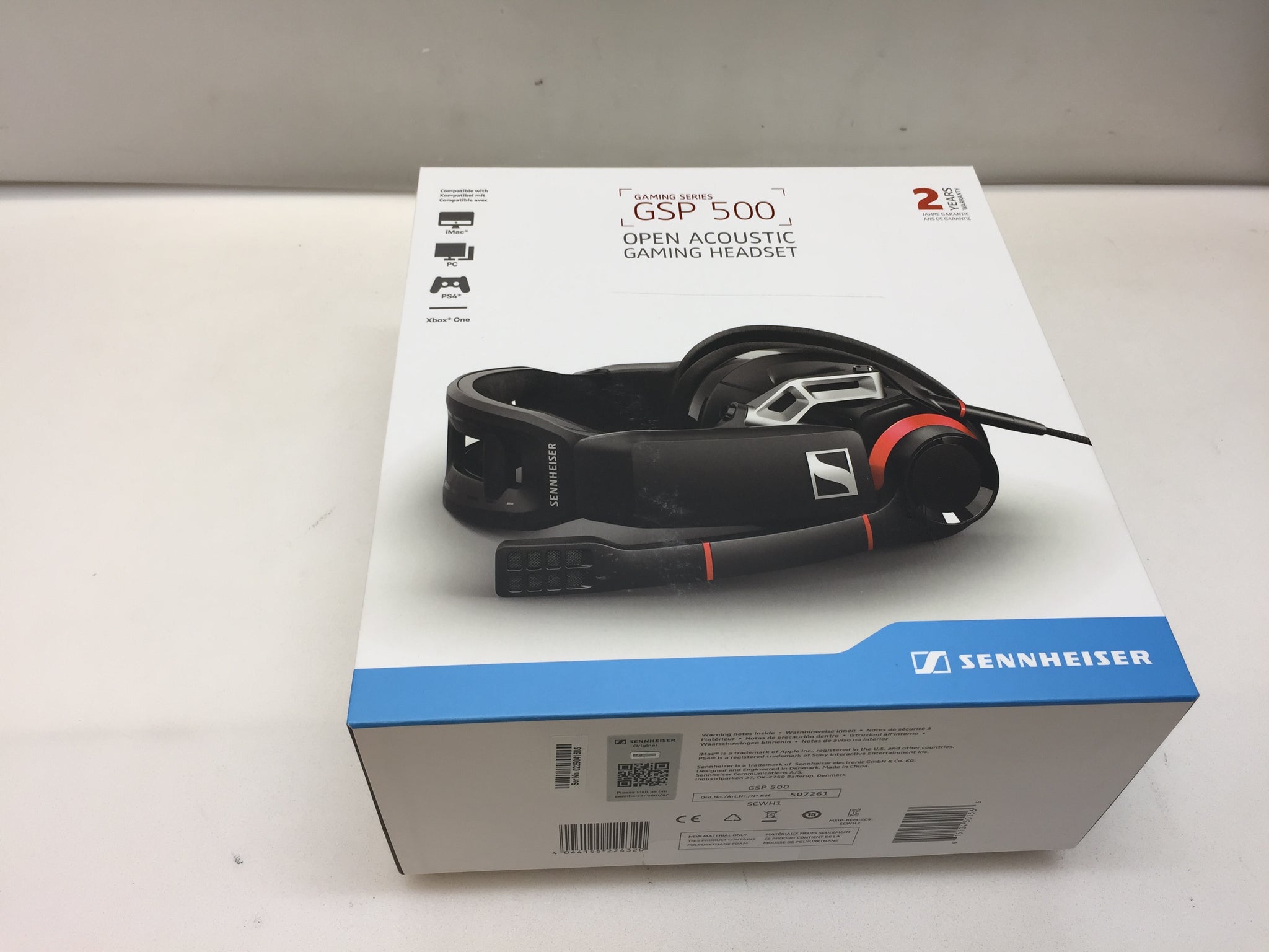 Sennheiser GSP 500 Open Acoustic Gaming Headset Black 507261 NOB