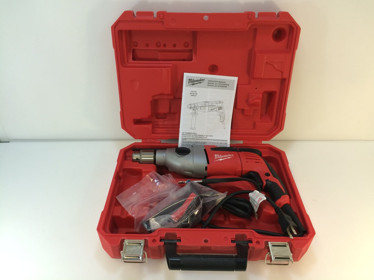 Milwaukee 5380 21 1 2 in. Heavy Duty Hammer Drill NT Electronics LLC