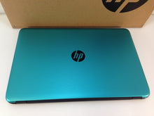 Load image into Gallery viewer, Laptop Hp 15-ba085nr 15.6&quot; Touchscreen AMD A8-7410 2.2Ghz 4GB 320GB Win10 Teal
