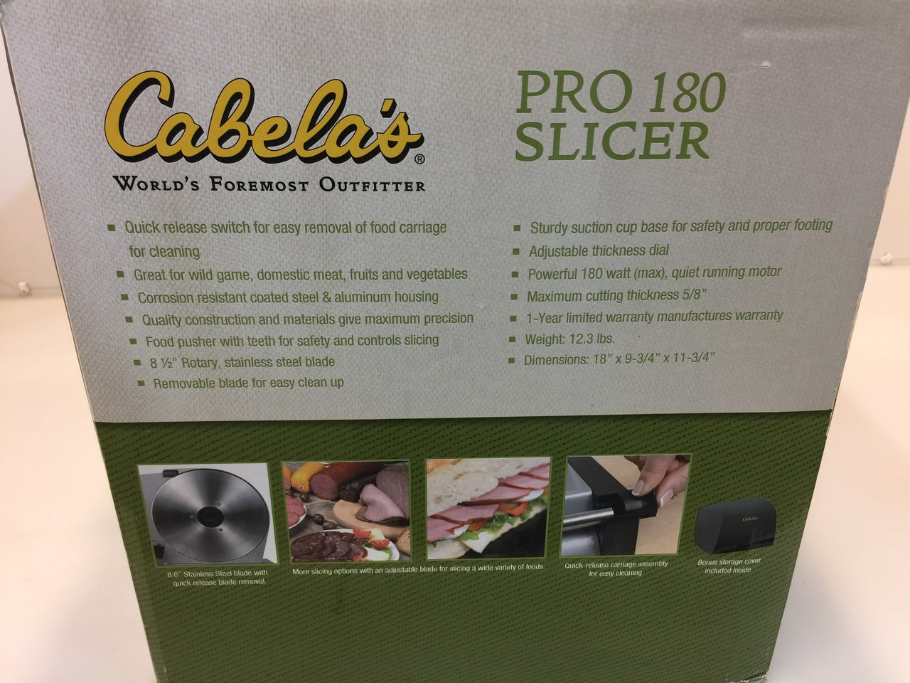 Cabela's 8.7 Pro Series Food Slicer 21-12-0200