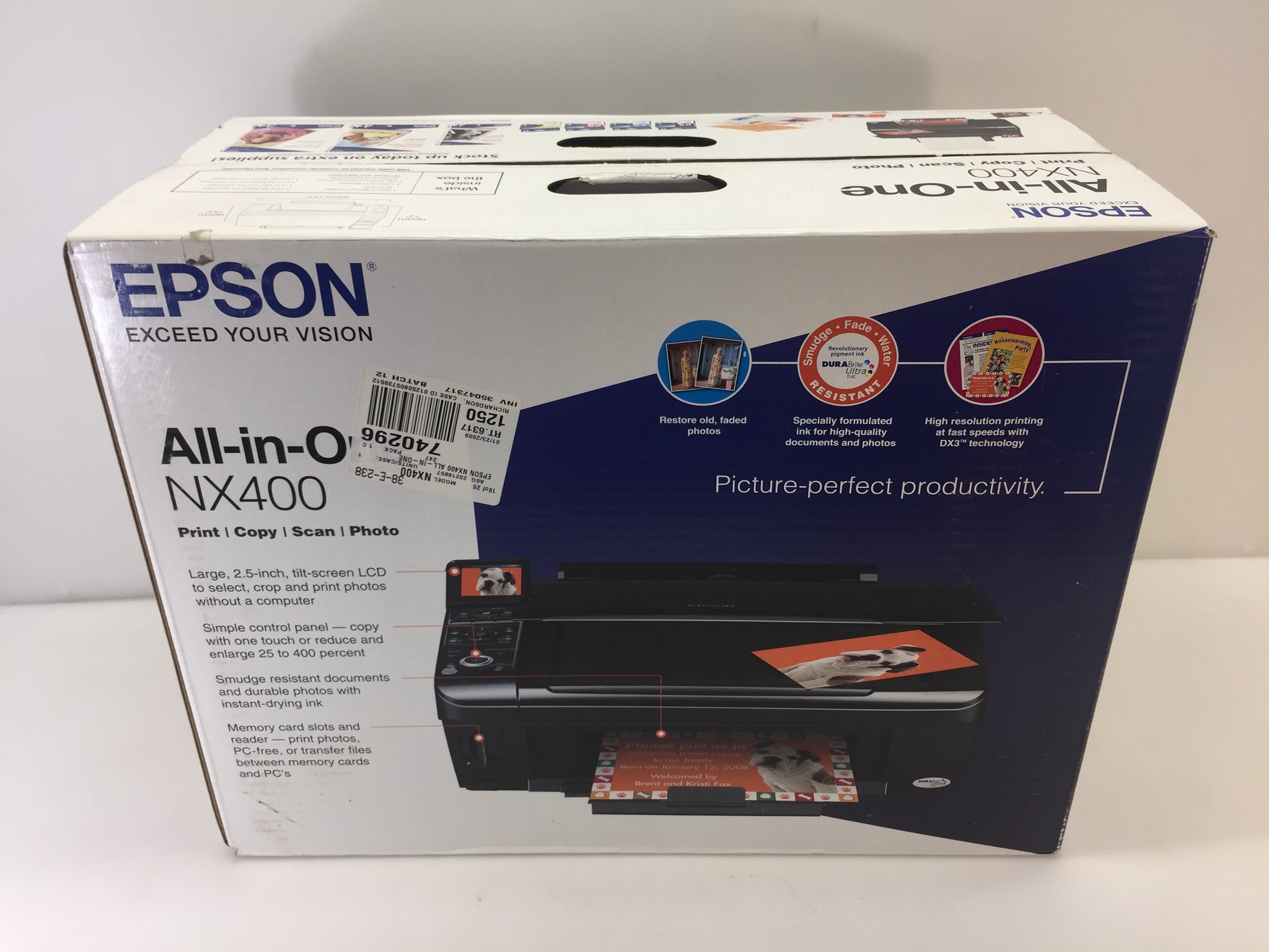 Epson All in one NX400 buy