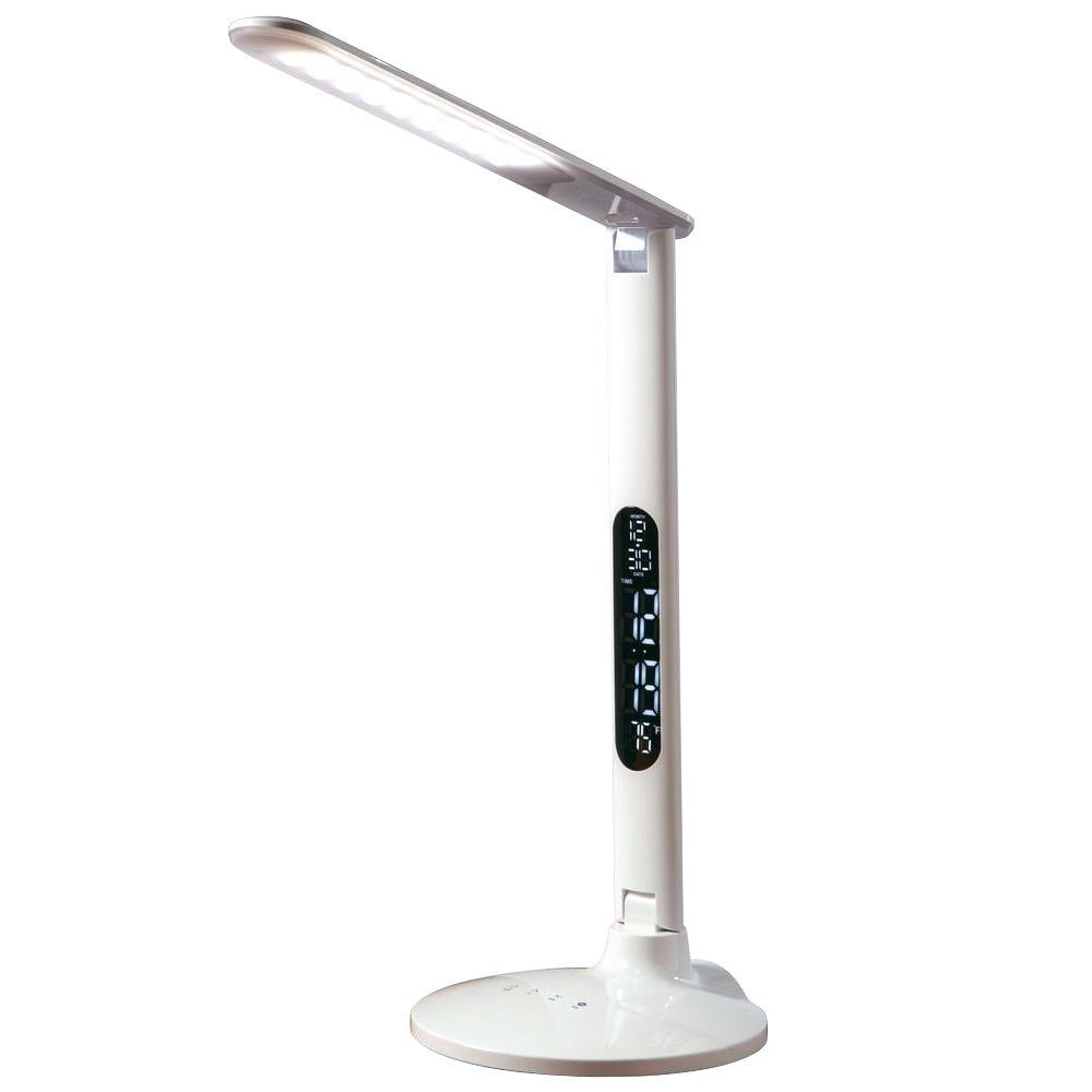 Led table best sale lamp with clock