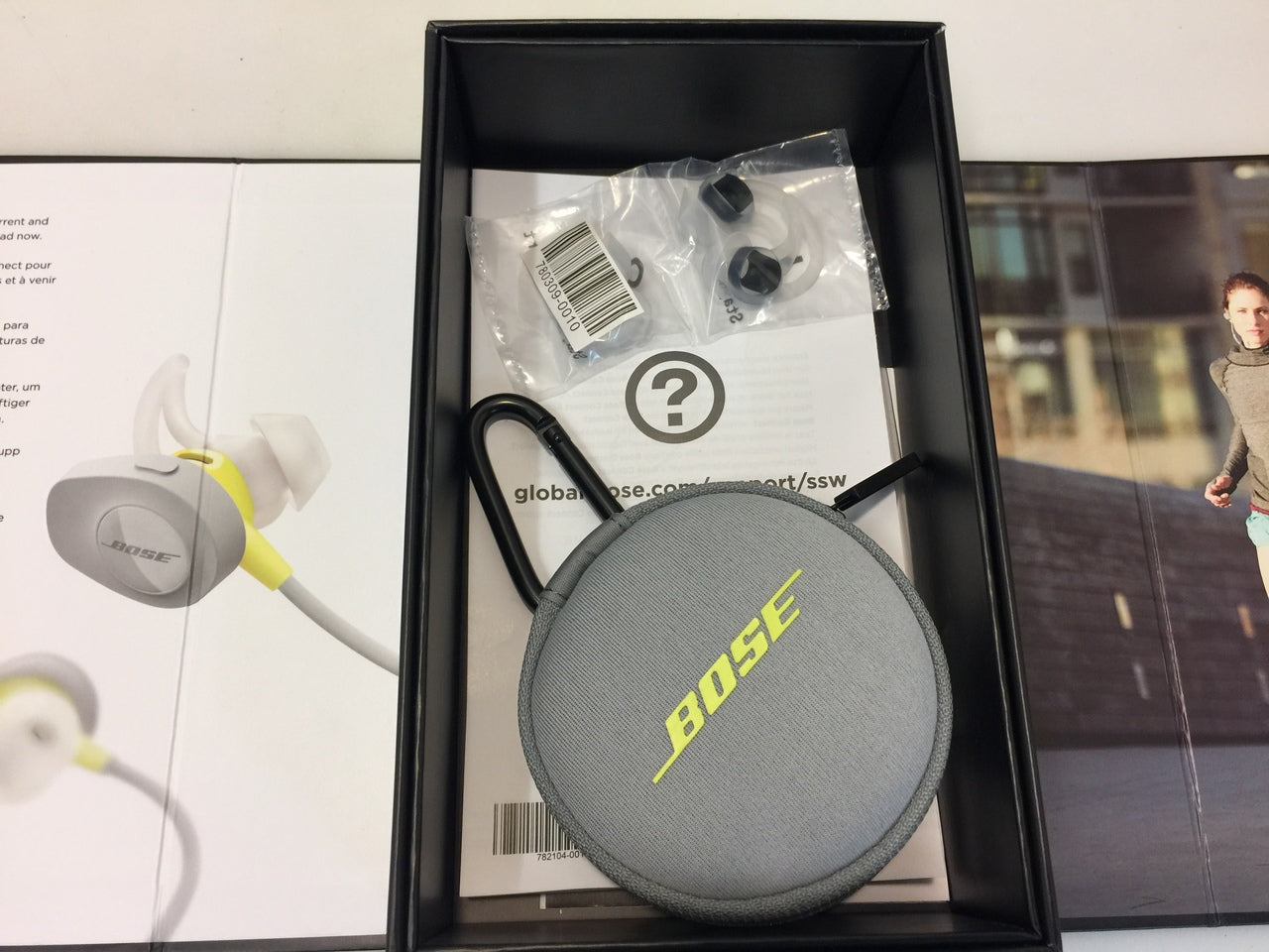 Bose SoundSport 761529-0030 Neckband Wireless Headphones - Citron