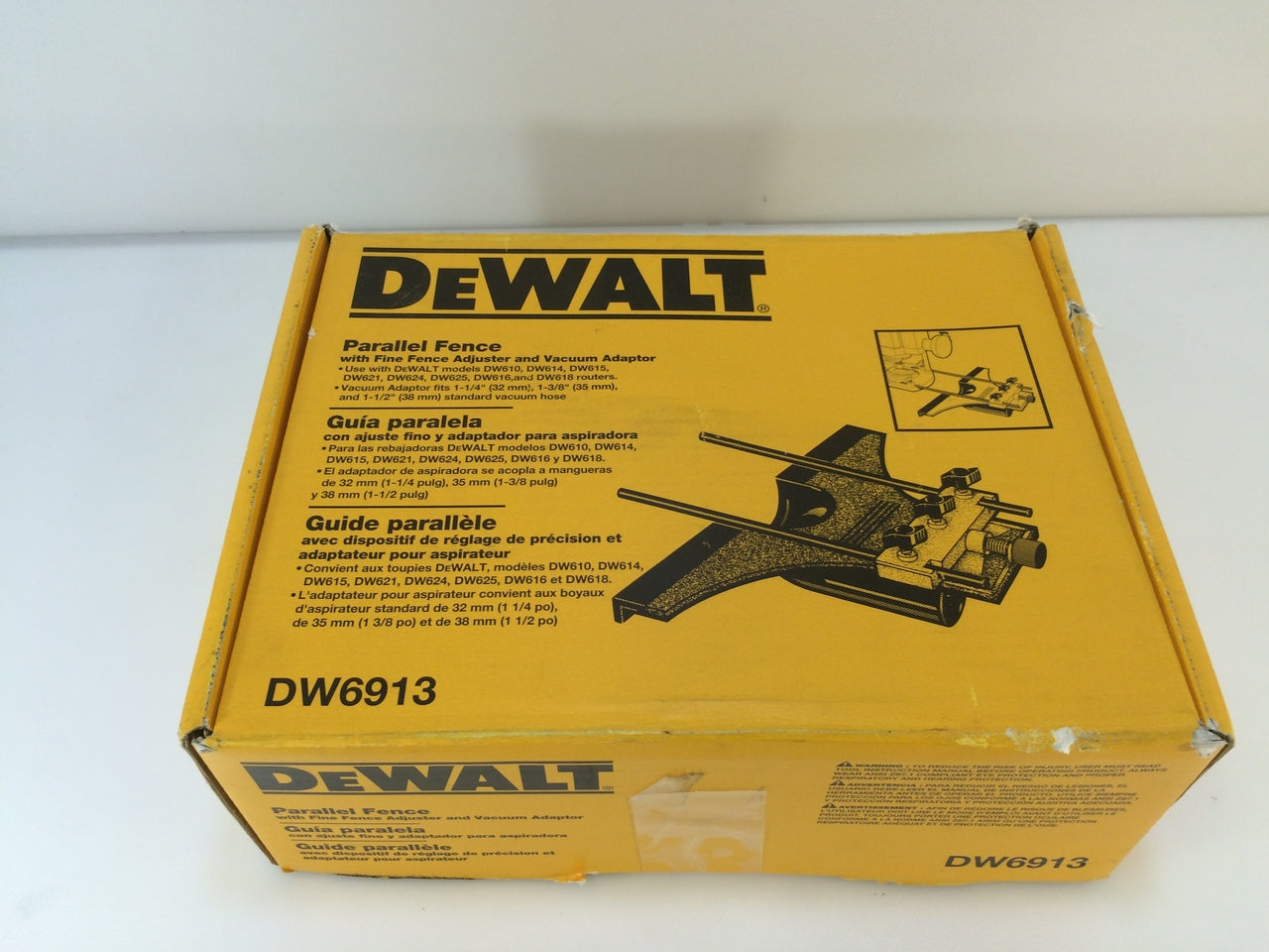 DeWALT DW6913 Universal Edge Guide w/ Dust Collection – NT Electronics LLC