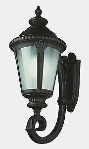 Trans Globe Breeze Way 4-Light Black Coach Wall Mount Lantern Sconce 5042 BK