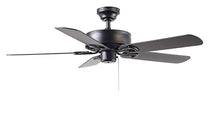 Load image into Gallery viewer, Harbor Breeze BDB52MBK5N Classic 52&quot; Matte Black Indoor Ceiling Fan 79837
