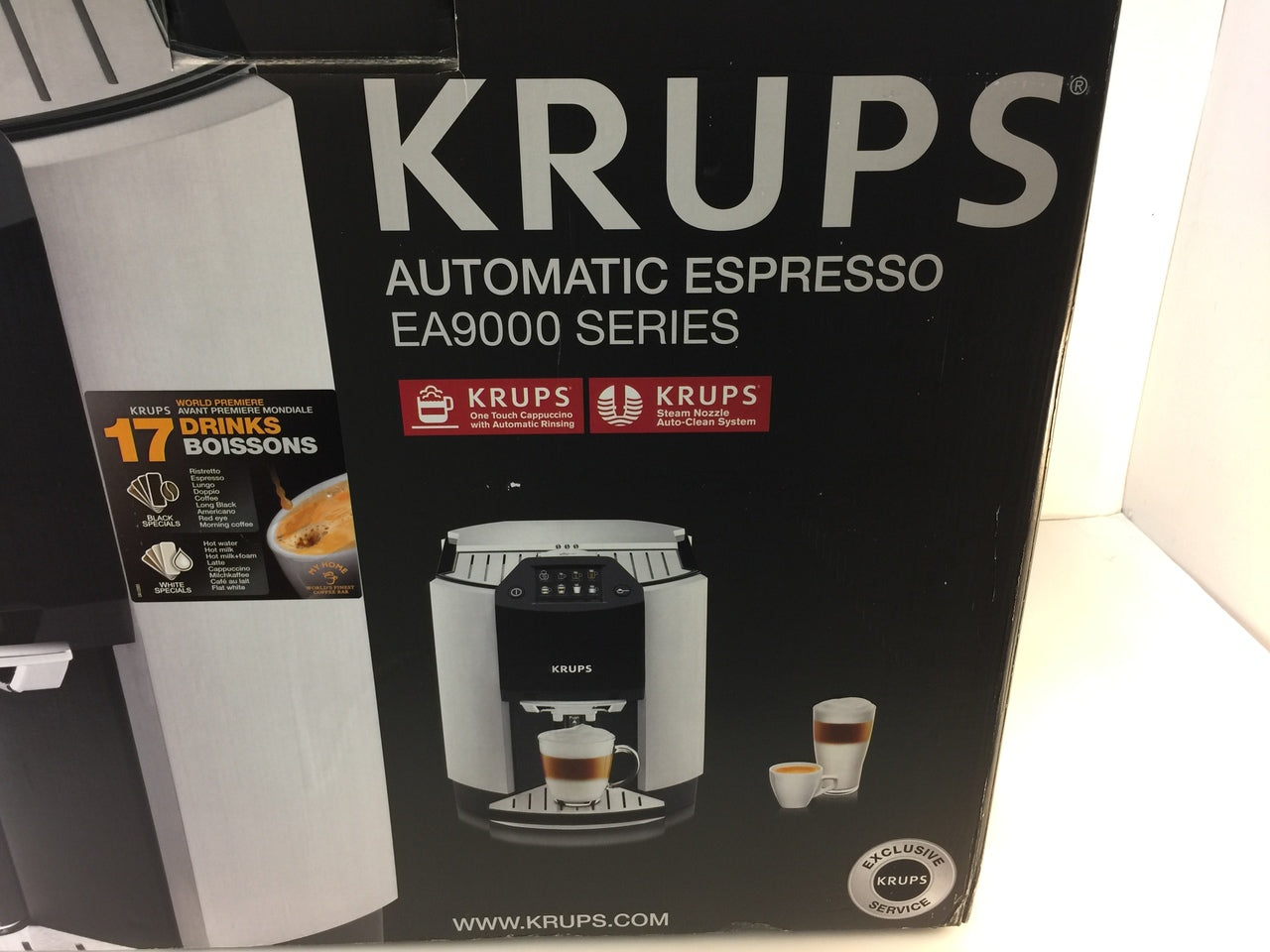 Barista One-Touch Cappuccino Super Automatic Espresso Machine EA901050