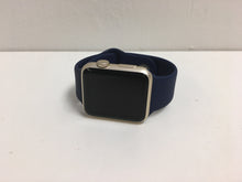 Load image into Gallery viewer, Apple Watch MLC72LL/A 42mm Gold Aluminum Case Midnight Blue Sport Band
