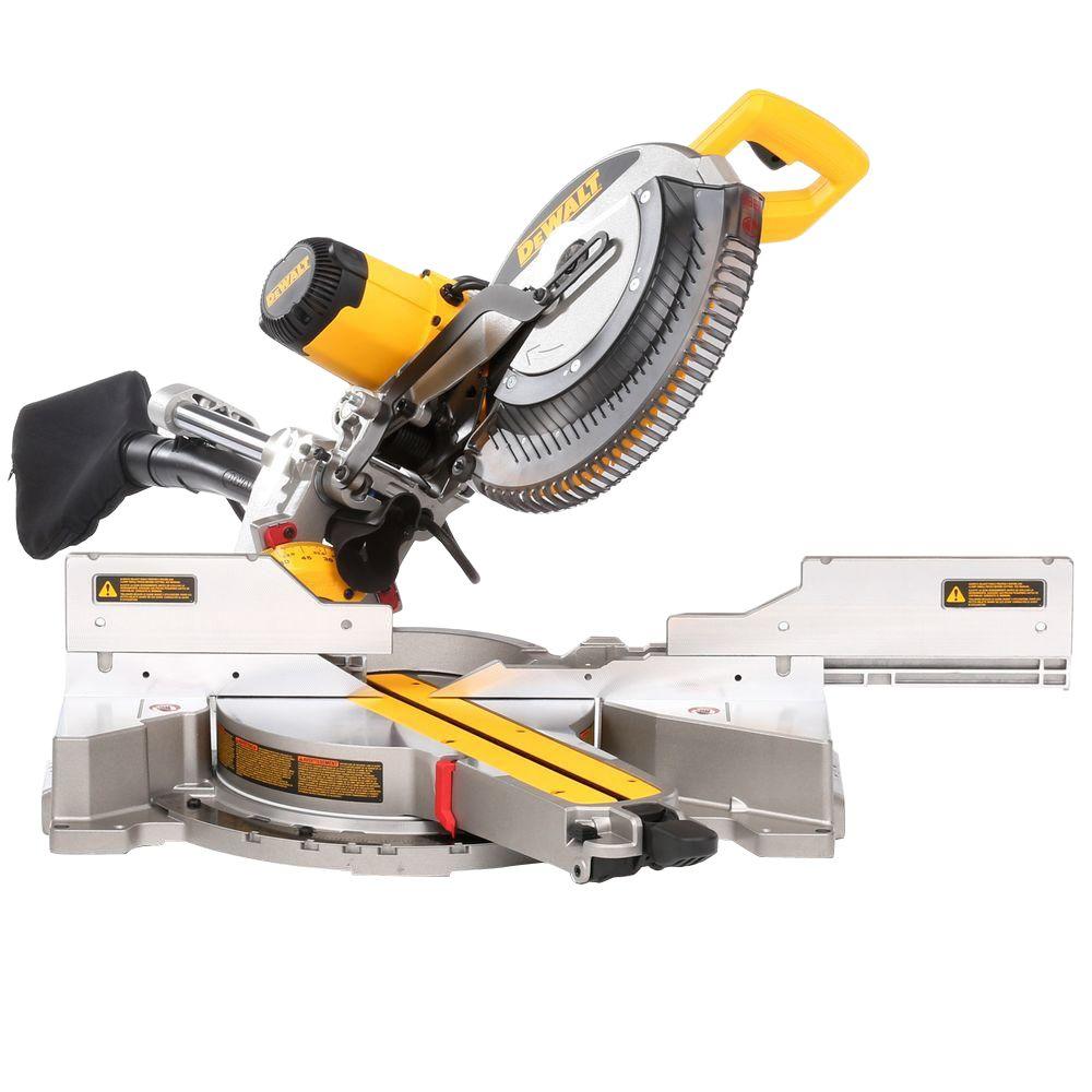 DEWALT DWS780 15 Amp 12 in. Double Bevel Sliding Compound Miter Saw