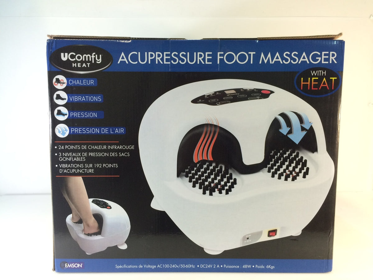 Ucomfy Acupressure Foot Massager with Heat – NT Electronics LLC