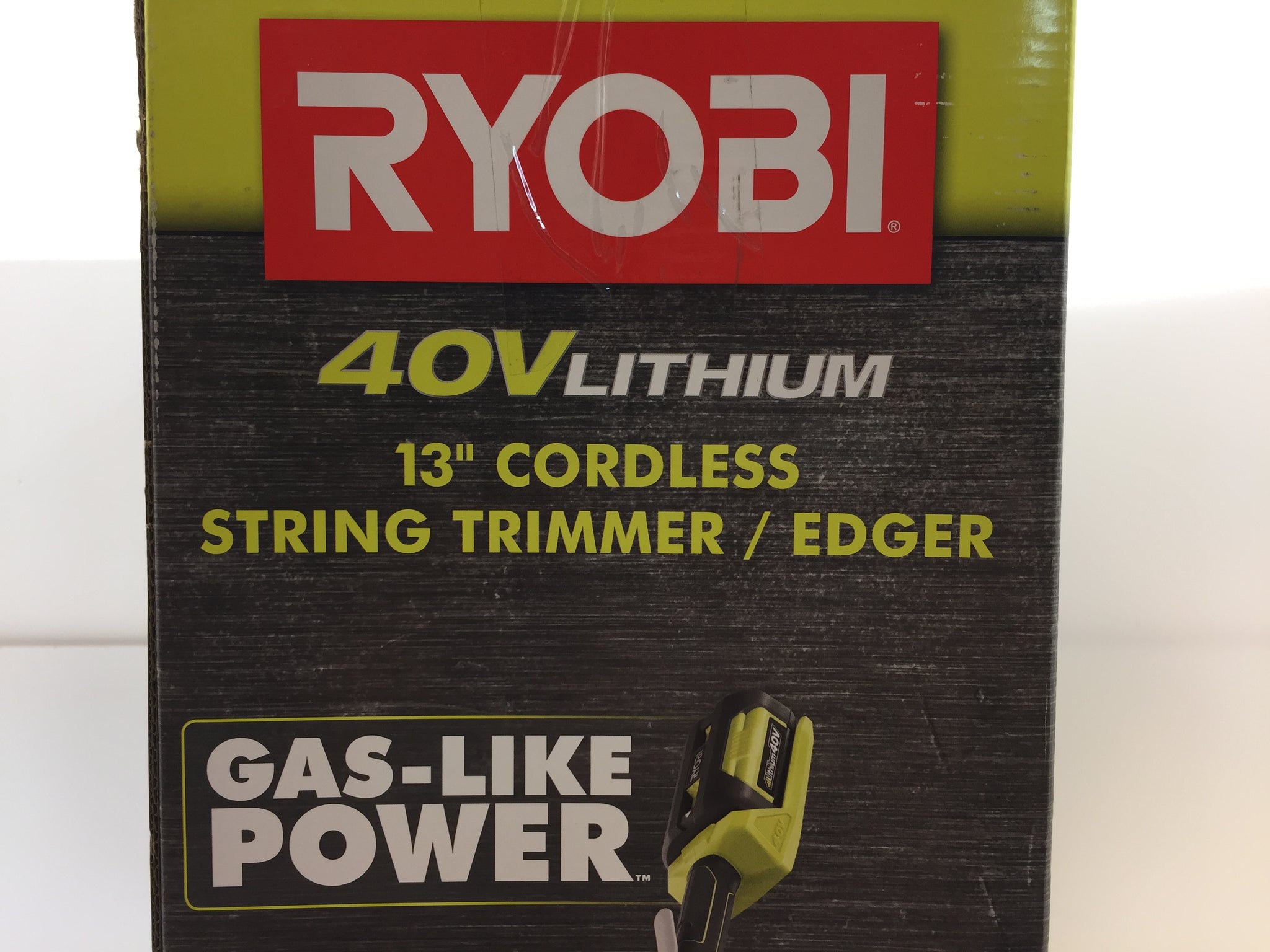 RYOBI 40-Volt Lithium-Ion Cordless Battery String Trimmer/Edger