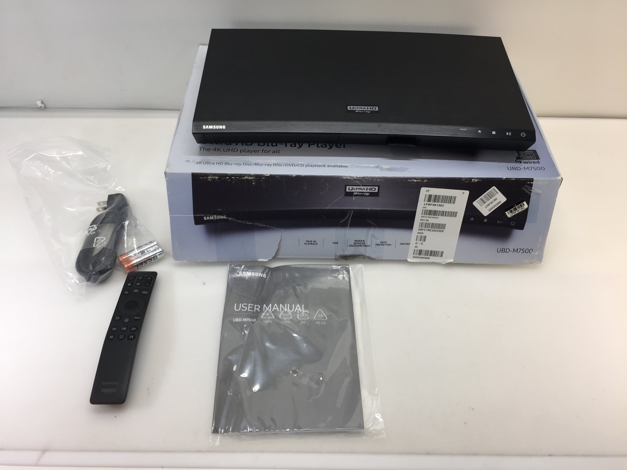 Samsung good UBD-M7500 4K Ultra HD Blu-ray Player