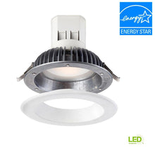 Load image into Gallery viewer, 4pk EnviroLite EV608941WH40 6&quot; Bright White LED Easy Up Recessed Ceiling Light
