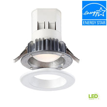 Load image into Gallery viewer, (3-pk) EnviroLite EV407941WH40 4&quot; Bright White LED Easy Up Recessed Light
